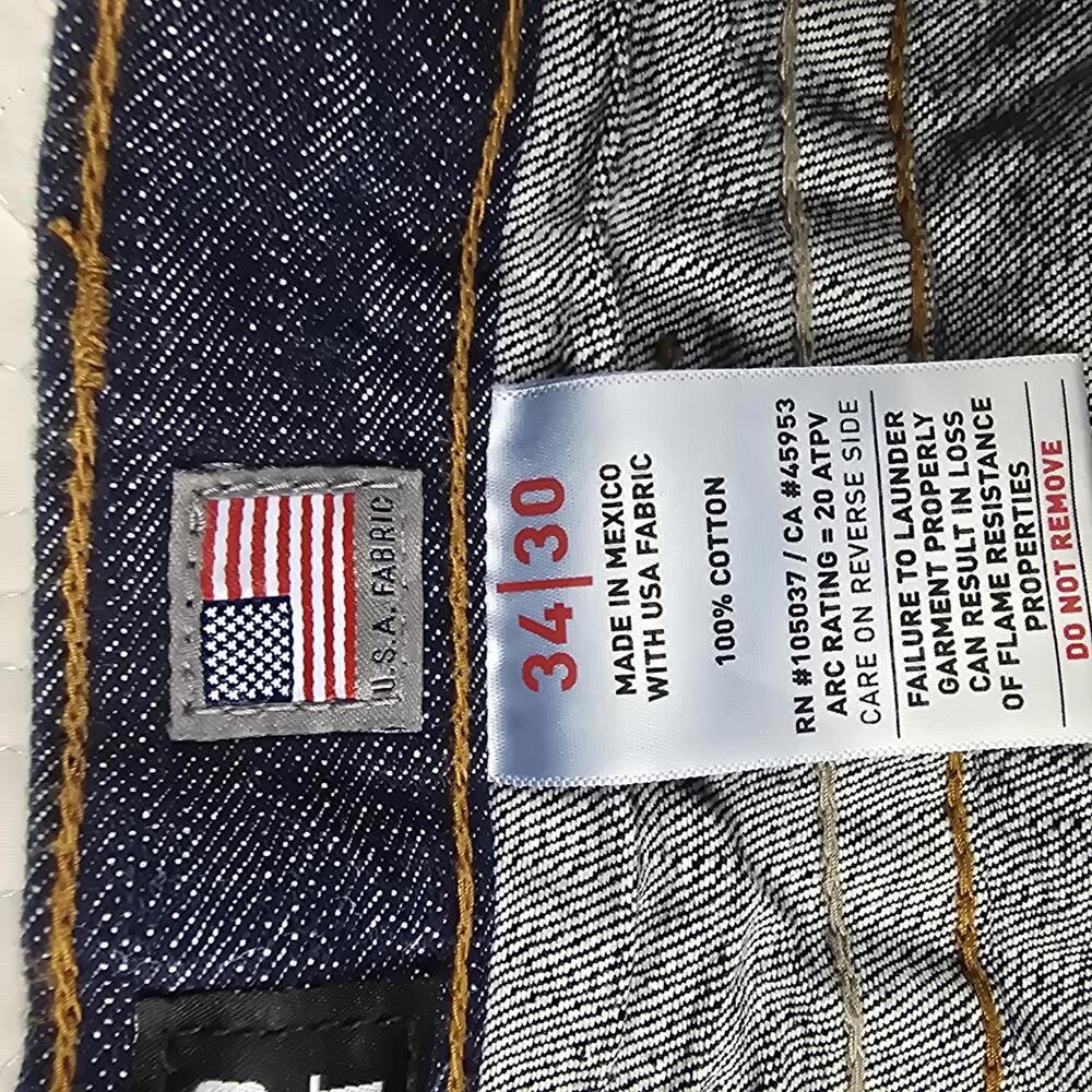 ARIAT FR Work M4 Relaxed Boot Cut Jeans 34/30 - Picture 5 of 7